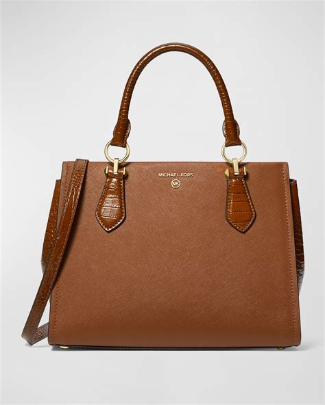 michael kors campbell medium satchel|Michael Kors medium marilyn satchel.